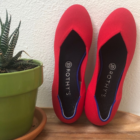 Rothy's Shoes - Red Rothy's Flat 8.5